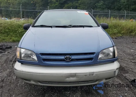 2000 Toyota Sienna Le from USA, damaged, VIN 4T3ZF13C5YU236118